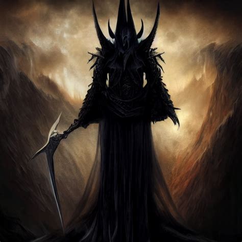 The Witch King as a visual representation of corruption and decay